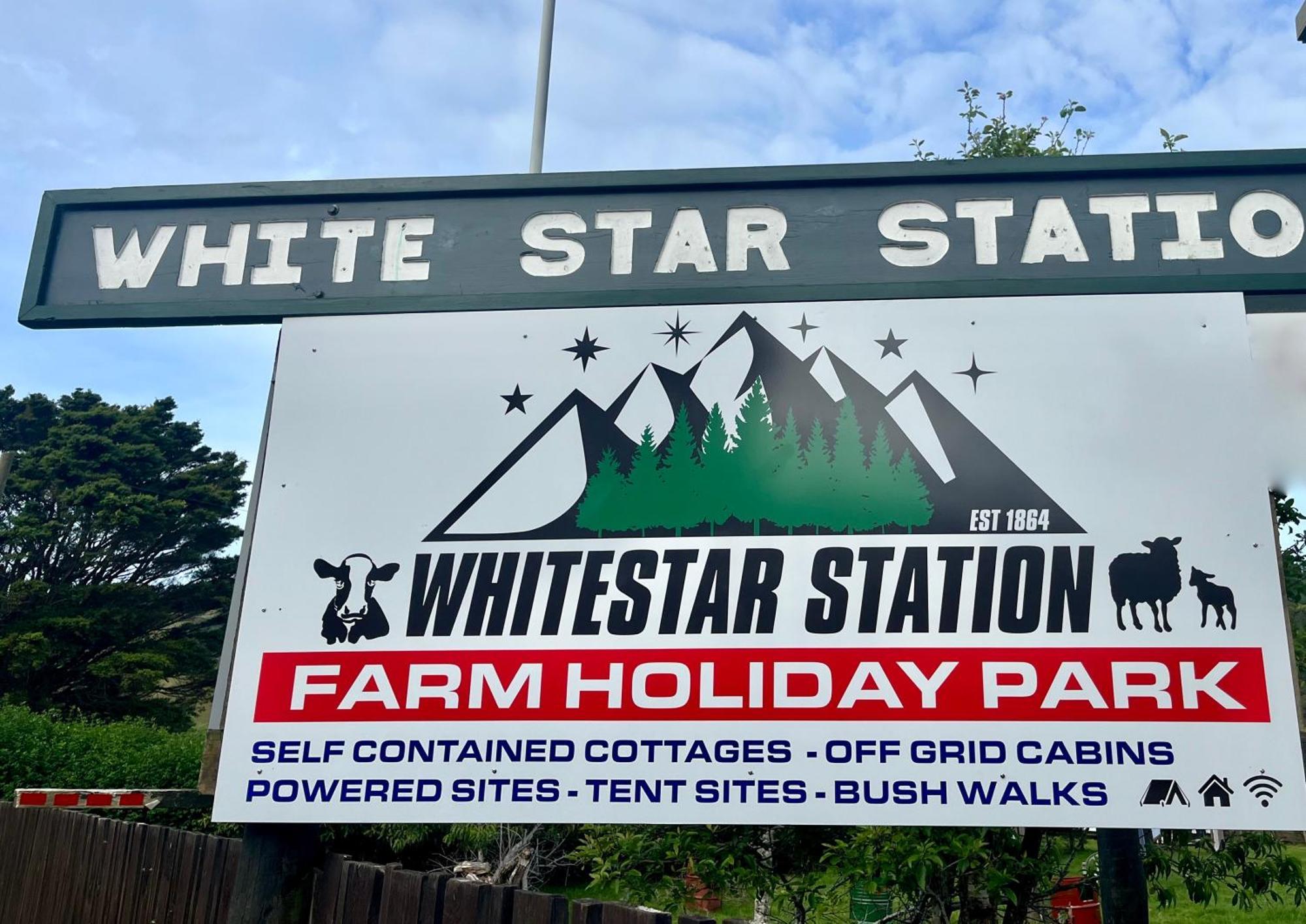 White Star Station Farm Holiday Park Coromandel Eksteriør bilde